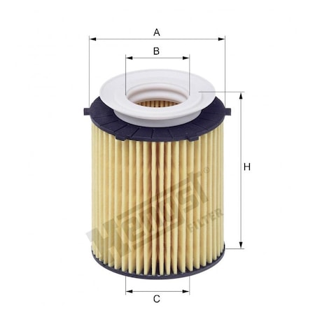 Hengst Oil Filter, E818Hd238 E818HD238